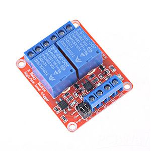 2 Channel 5V Relay Module with Optocoupler