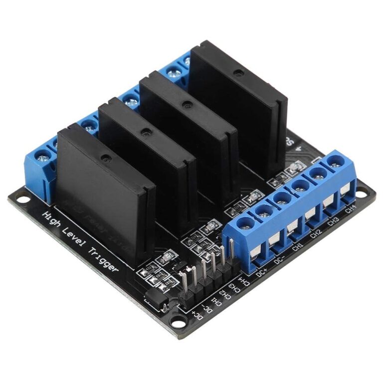 4 Channel 5V Solid State Relay Module - SenTronics