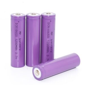 3.7V 1200mA 18650 Battery