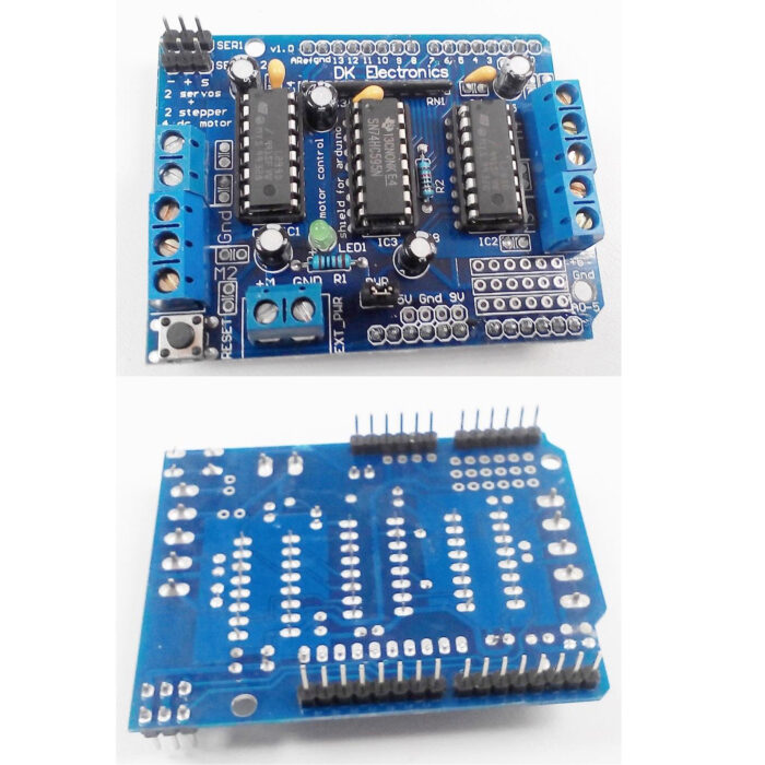 L293D-Motor-Control-Shield