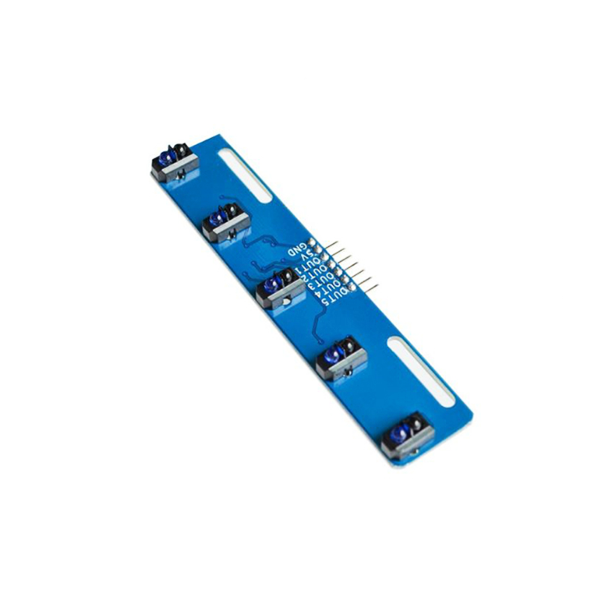 Sentronis TCRT5000 5-Way IR Tracking Sensor Module - SenTronics